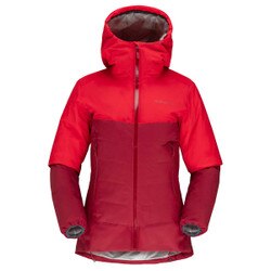 Norrona Lyngen Dri2 Thermo 60 Jacket Women's in True Red and Rhubarb